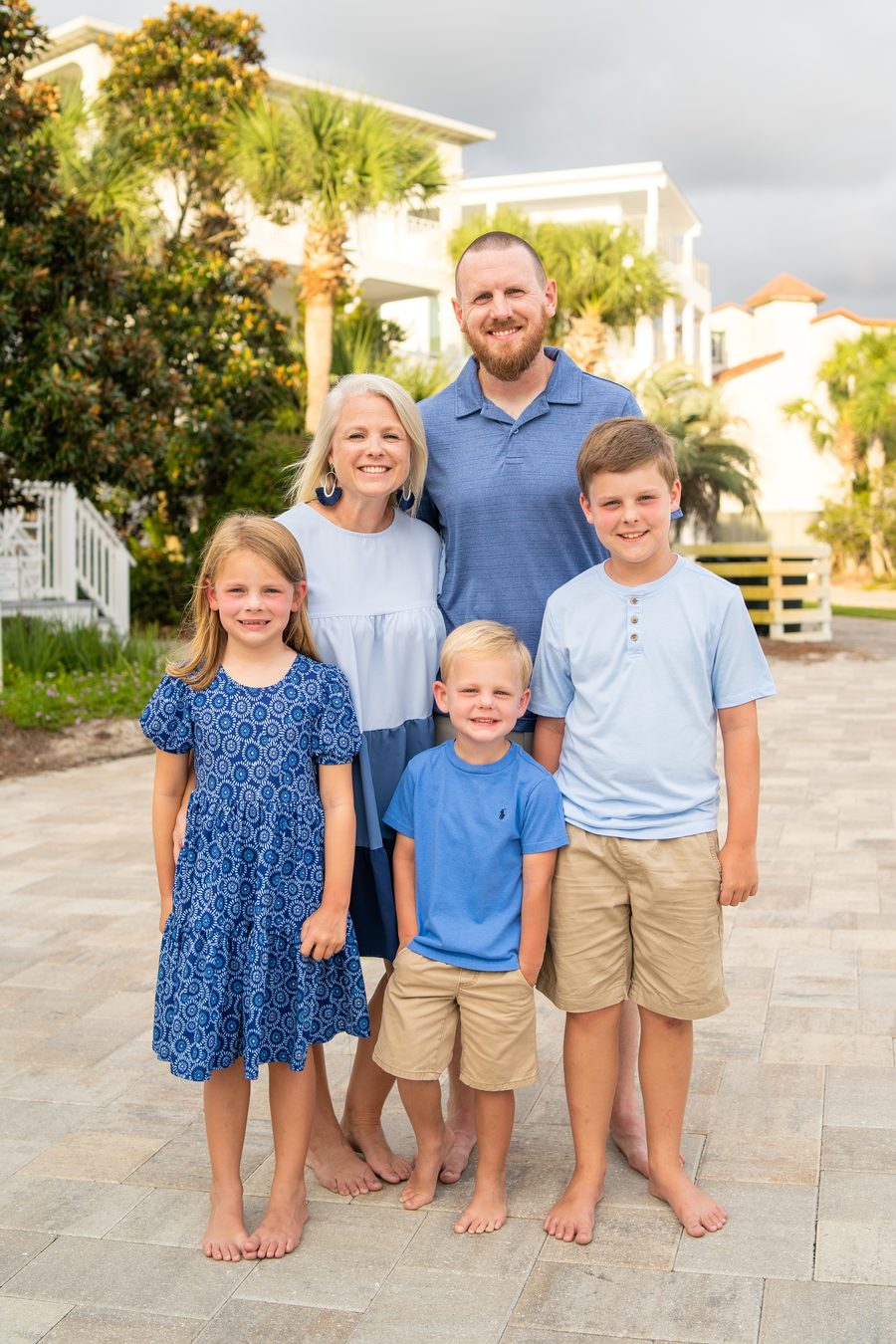 Pastor Isaac Cantrell with his wife Jessica and their children Micah, Hallie, and Asher